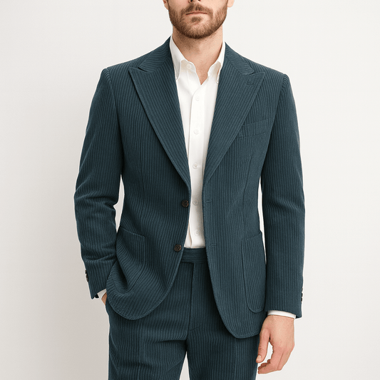 Nordori | Fløjlssæt med 2 dele og spids revers