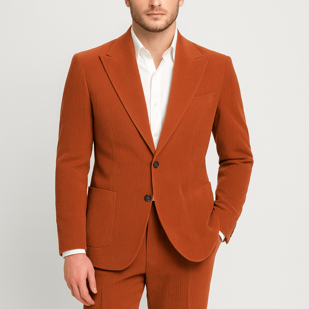 Nordori | Fløjlssæt med 2 dele og spids revers