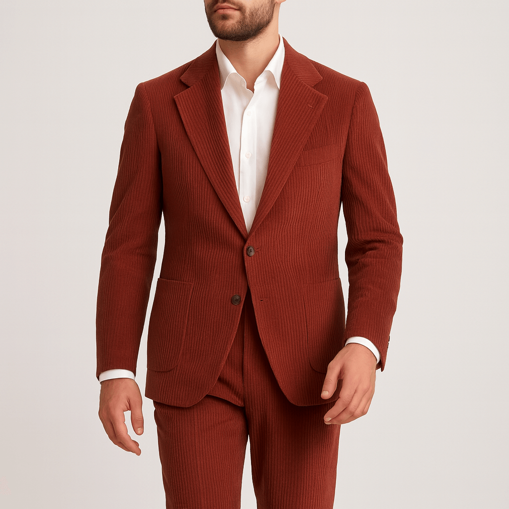 Nordori | Fløjlssæt med 2 dele og spids revers