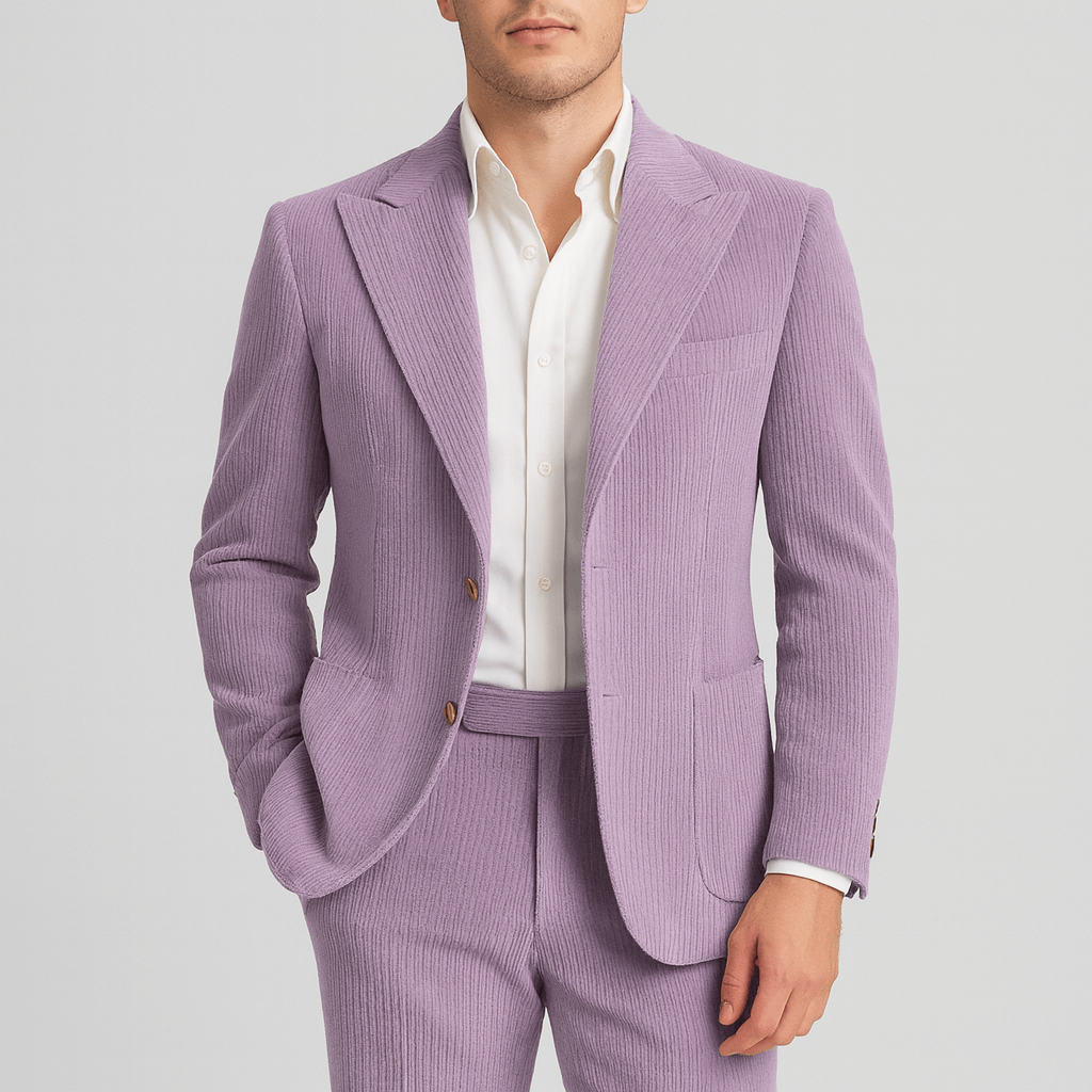 Nordori | Fløjlssæt med 2 dele og spids revers