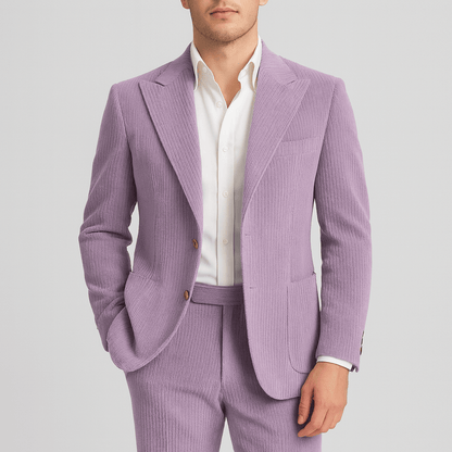 Nordori | Fløjlssæt med 2 dele og spids revers