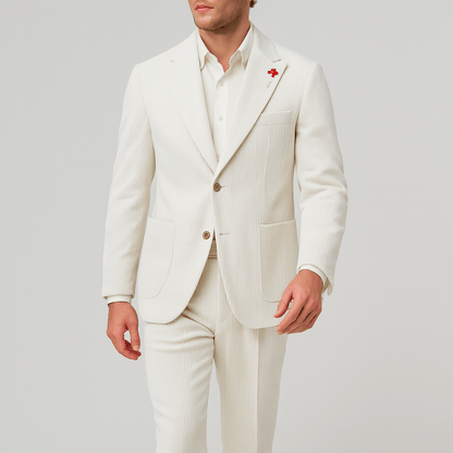 Nordori | Fløjlssæt med 2 dele og spids revers