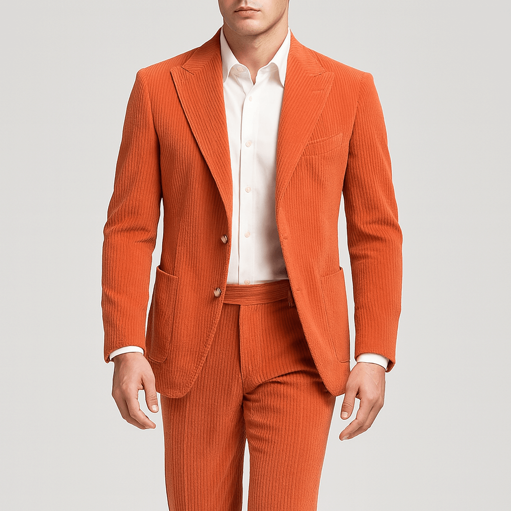 Nordori | Fløjlssæt med 2 dele og spids revers