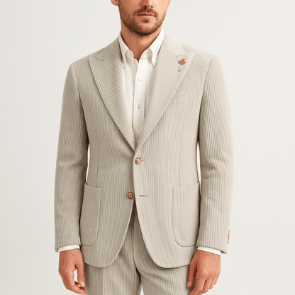 Nordori | Fløjlssæt med 2 dele og spids revers