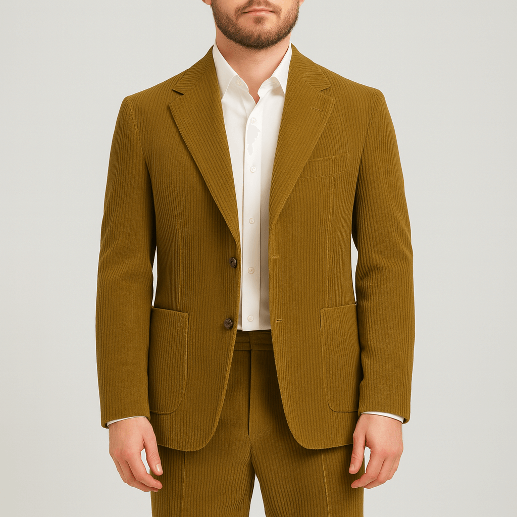 Nordori | Fløjlssæt med 2 dele og spids revers