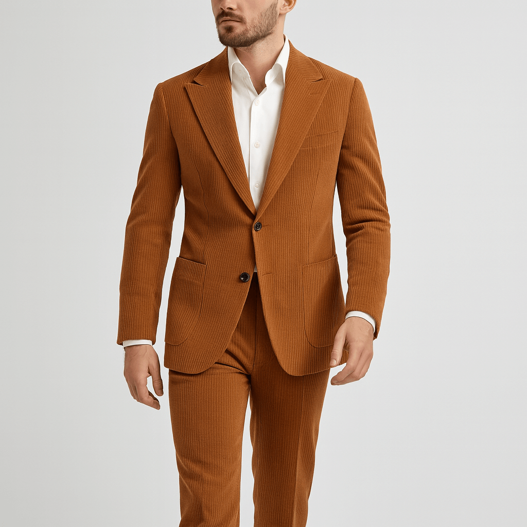 Nordori | Fløjlssæt med 2 dele og spids revers